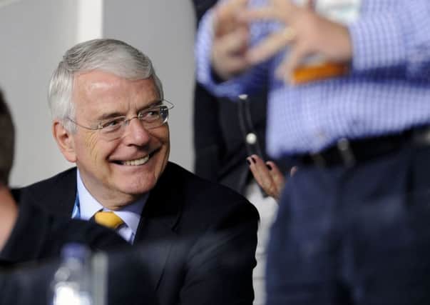 Sir John Major is concerned that the UK's international standing would be 'diminished' in the event of a Yes vote. Picture: John Devlin
