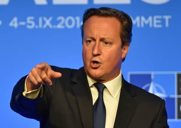 David Cameron has pleaded with Scots not to rip apart the Union. Picture: Getty