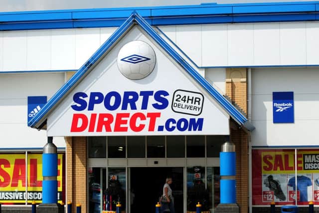 Sports Direct reported sales up 12.2 per cent. Picture: PA