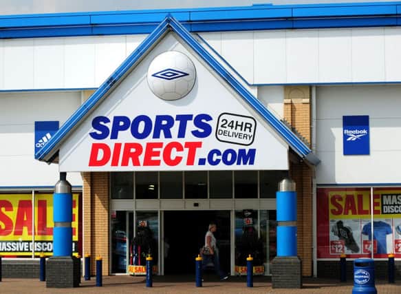 Sports Direct reported sales up 12.2 per cent. Picture: PA