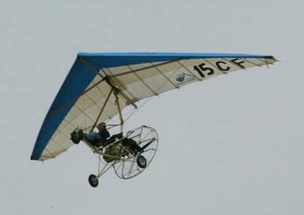 Microlight crashes include a pilot hitting a wall on take off