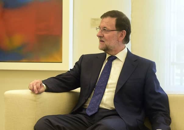 Spanish Prime Minister Mariano Rajoy has vowed to block the vote. Picture: Getty