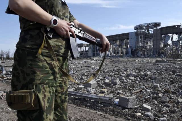 New EU sanctions came as fighting in eastern Ukraine continued. Picture: Getty