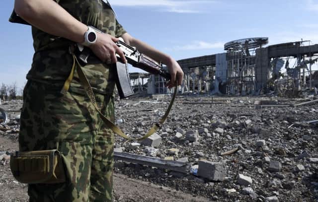 New EU sanctions came as fighting in eastern Ukraine continued. Picture: Getty