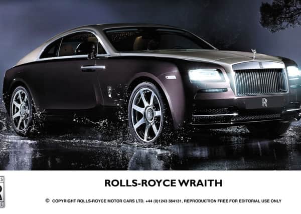 Rolls-Royce describes the quarter-of-a-million-pound Wraith as a "debonair gentleman's GT"
