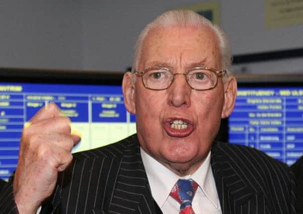 Dr Ian Paisley, former First Minister of Northern Ireland, has died at the age of 88. Picture: PA