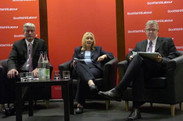 Iain Gray, left, was elected leader of the Scottish Labour Party. Picture: TSPL