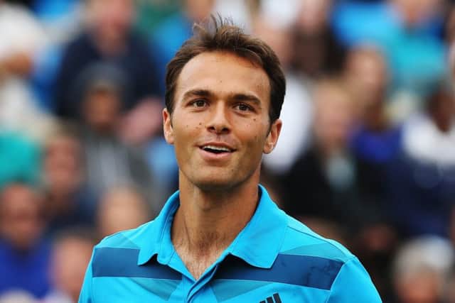 Ross Hutchins returned to tennis this year after recovering from cancer. Picture: Getty