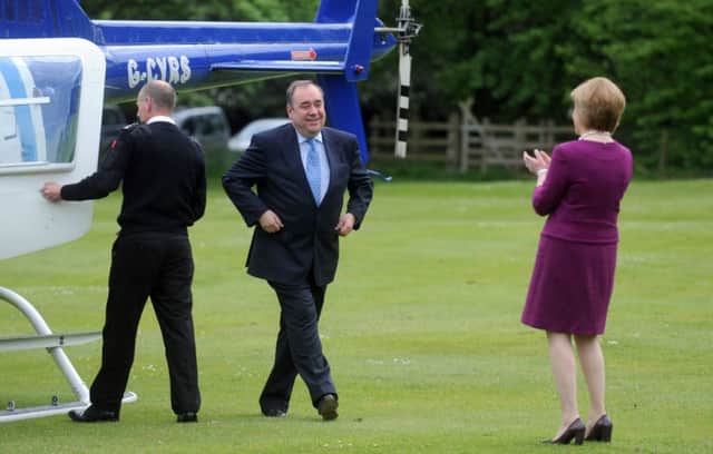 Alex Salmond pictured in 2011 following the SNP's landslide election win. Picture: Jane Barlow