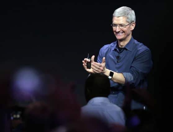 Apple CEO Tim Cook. Picture: AP