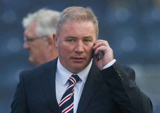 Ally McCoist says he will eventually have to quit his role at Ibrox. Picture: SNS