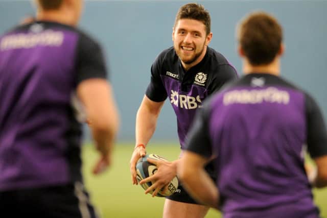 Scotland international Alex Dunbar. Picture: Jane Barlow