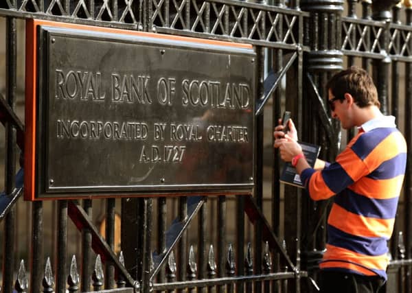 More than 35,000 Scots are directly employed by RBS, Lloyds, Tesco Bank, TSB and Clydesdale. Picture: PA