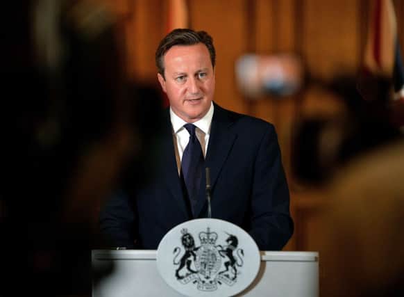 David Cameron has to articulate an appropriate response that reflects the national revulsion against IS. Picture: Getty