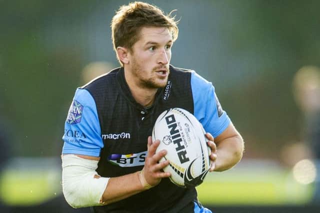 Henry Pyrgos scored two tries in glasgow's impressive win. Picture: SNS