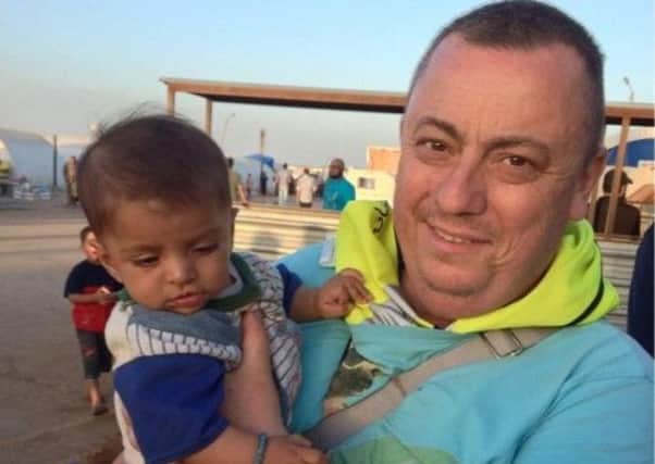 IS have named British hostage Alan Henning as the next in line to be killed. Picture: Getty