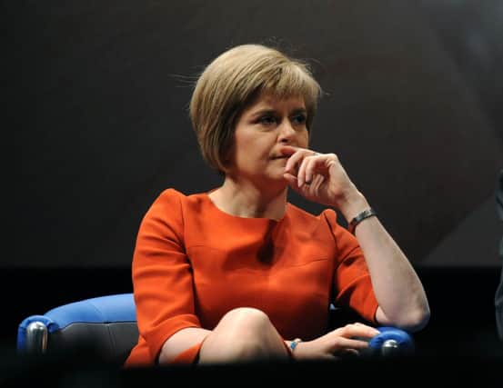 Deputy First Minister Nicola Sturgeon promised more jobs and better pensions in an independent Scotland. Picture: Lisa Ferguson