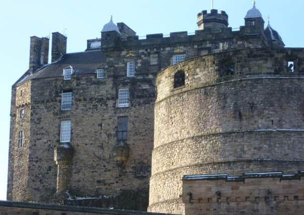 Edinburgh Castle was rendered to rubble in 1573. Picture: Contributed
