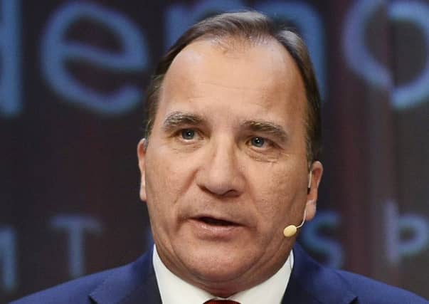 Stefan Lofven has ruled out working with the far right. Picture: Getty
