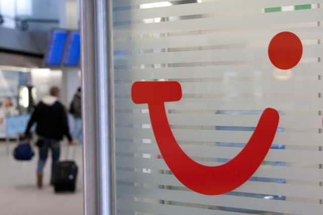 TUIs logo will become even more familiar in the wake of the merger. Picture: AFP/Getty