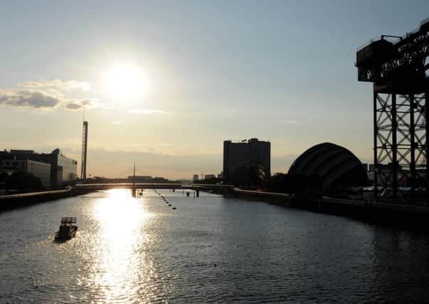 Glasgow, in particular, is expected to have a sunny Thursday. Picture: Lisa Ferguson