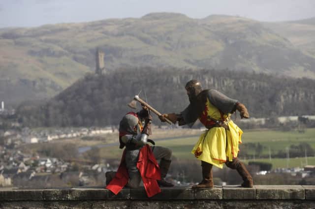 Bruces success in a square-go heralded freedom for the Scots. Picture: Greg Macvean