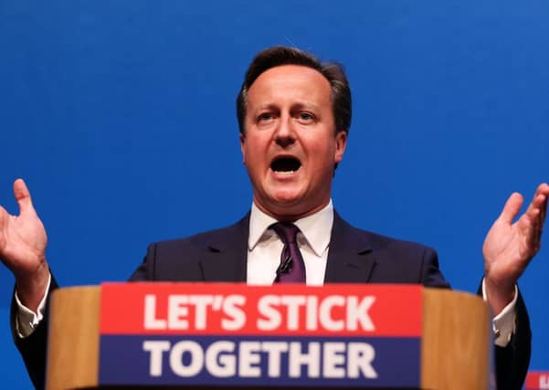The Prime Minister made the emotive plea in Aberdeen. Picture: PA