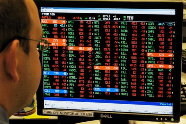 Markets were on the back foot after China posted its weakest month of industrial production growth since the financial crisis. Picture: PA