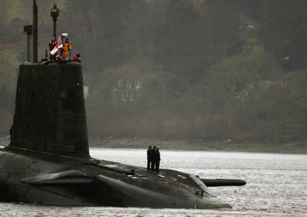 Getting rid of Trident would not solve the financial problems Scotland would be faced with. Picture: Getty