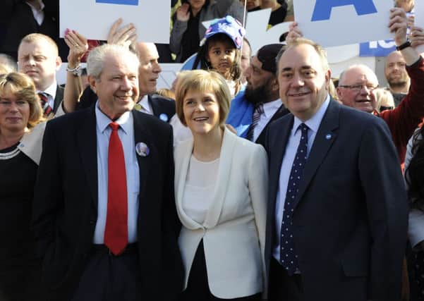 Deputy First Minister Nicola Sturgeon will call on Scots to seize the amazing chance offered by a Yes vote. Picture: TSPL