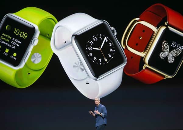 Apple entered the smart watch market for the first time last week. Picture: Getty