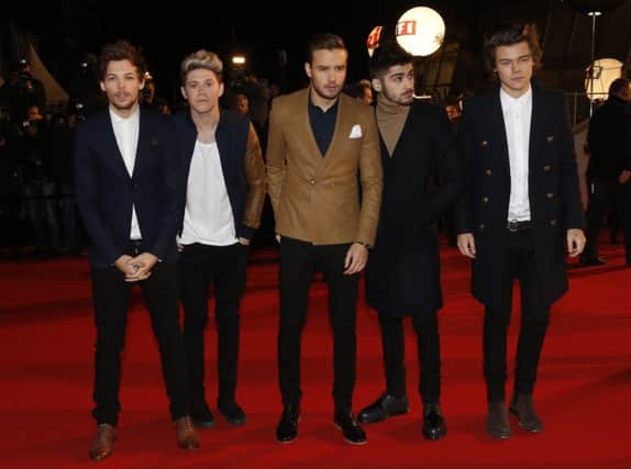 Music makers expected at Glasgow Hydro for the MTV Europe Music  Awards include Britains own One Direction. Picture: Getty
