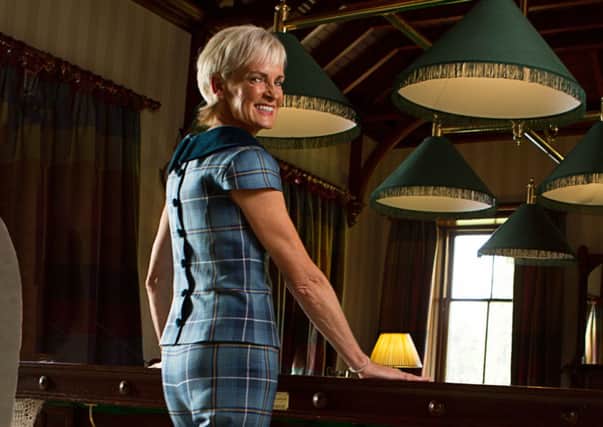 Tennis coach and Strictly Come Dancing contestant Judy Murray in her new outfit