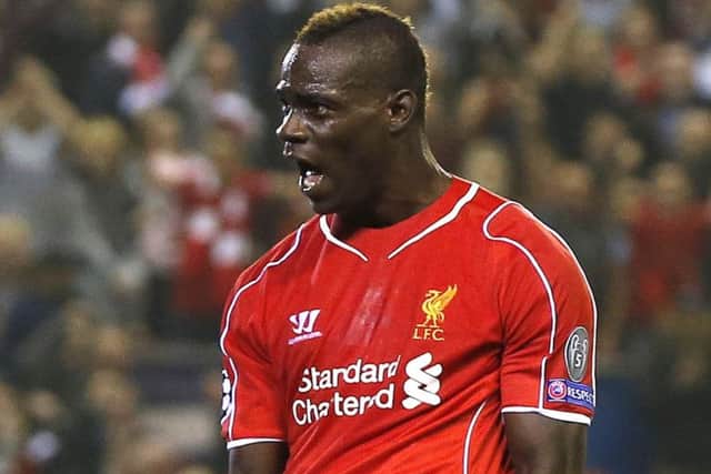 Mario Balotelli: Scored first goal. Picture: Reuters