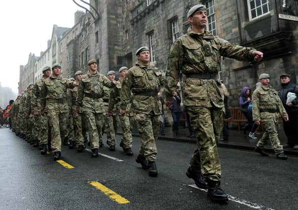 Senior military chiefs have warned a Yes vote could leave the whole UK more vulnerable to attack. Picture: Lisa Ferguson