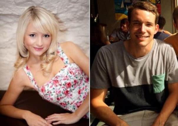The Briton is being questioned over Hannah Witheridge (L) and David Miller (R), who  were found naked and beaten to death. Picture: Getty