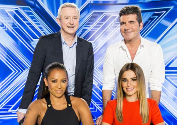 Simon Cowell and the panel on The X Factor might prove to be inspirational