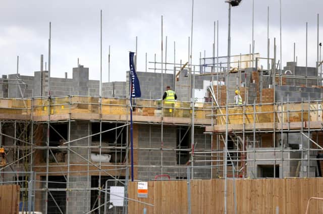 House-building was reporting a mini-boom across the UK, but the value of Scottish housebuilding has continued to decline. Picture: Getty