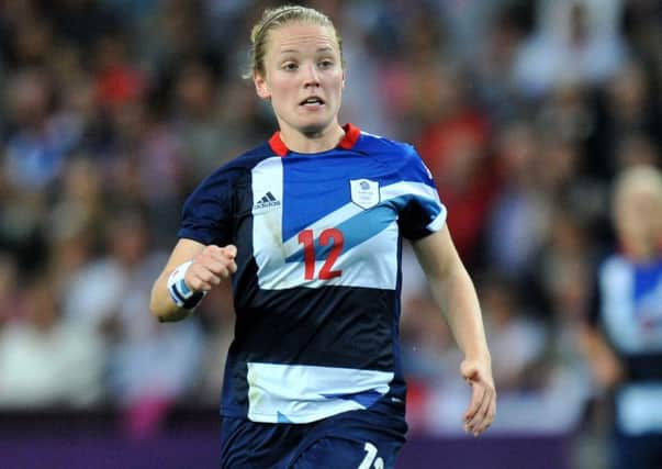 Scotland's Kim Little had hoped for a victory and automatic qualification. Picture: PA