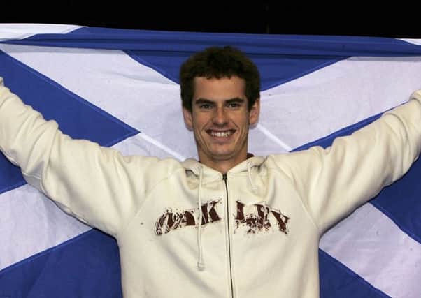 Murray tweeted: Huge day for Scotland today! no campaign negativity last few days totally swayed my view on it. excited to see the outcome. lets do this! Picture: Getty