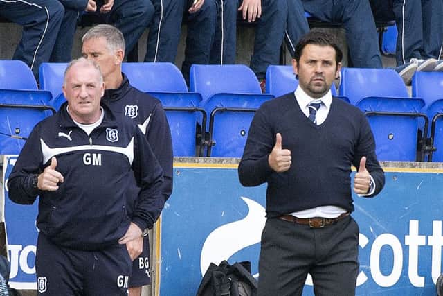 Could Hartley soon be giving the thumbs up to the Cardiff City job? Picture: SNS