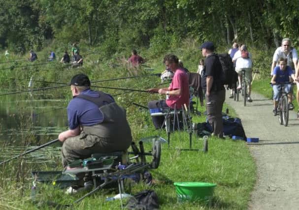 Scottish Canals said it had a strict catch and release policy to preserve fish stocks. Picture: Scottish Canals