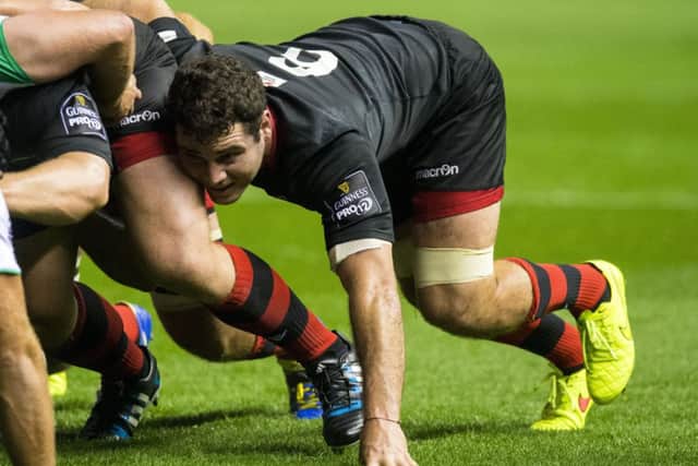 Tomas Leonardi is a key part of Edinburghs scrum but their strength was not recognised against Connacht last Friday. Picture: SNS