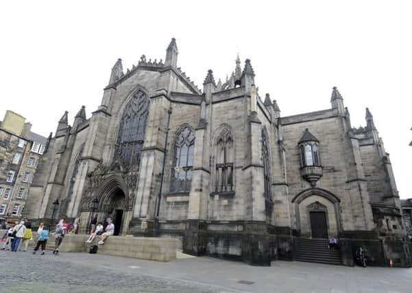 Members of Better Together and Yes Scotland will give readings during the Church of Scotland service at St Giles Cathedral in Edinburgh on Sunday. Picture: TSPL
