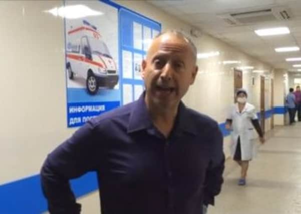 BBC correspondent Steve Rosenberg was assaulted by unidentified men in southern Russia