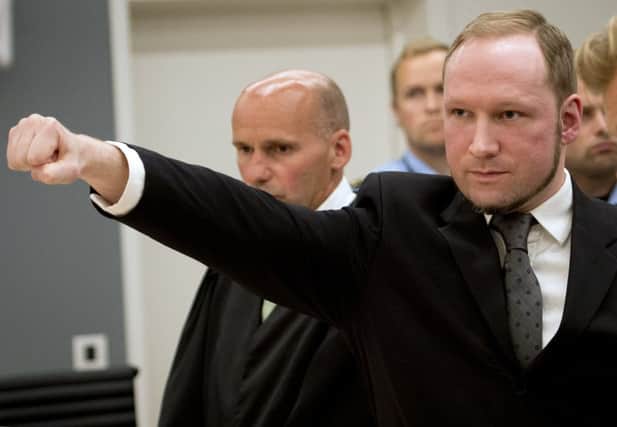 Anders Behring Breivik is serving a 21-year jail sentence. Picture: Getty