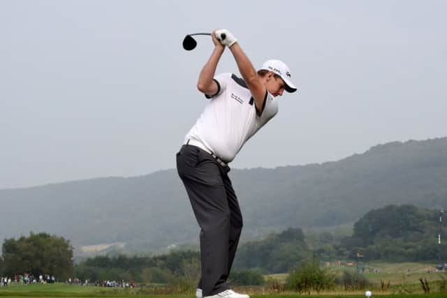 Scotlands Stephen Gallacher slipped up at Celtic Manor but he is convinced it will be a different story during the Ryder Cup. Picture: Getty