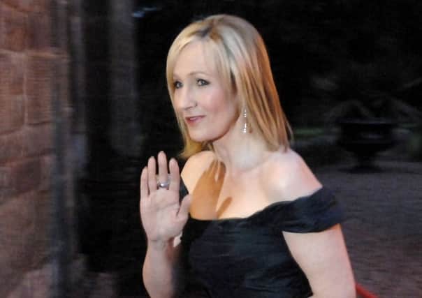 Author JK Rowling was proud of how Scotland had acted. Picture:TSPL