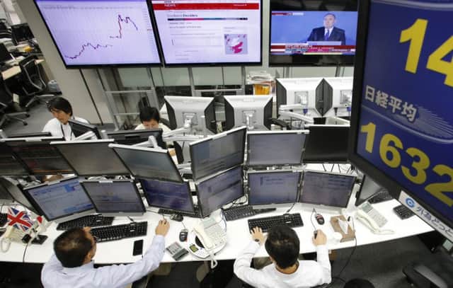 Global markets heaved a sigh of relief at the news of the No vote. Picture: AP