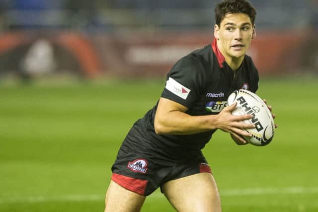 Sam Hidalgo-Clyne will look to raise the tempo of Edinburghs play tomorrow. Picture: SNS